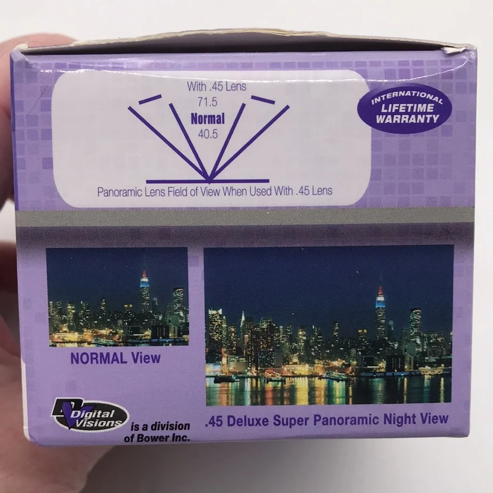 Digital Visions 37mm .45x Wide Angle Japan Optics with/Pouch